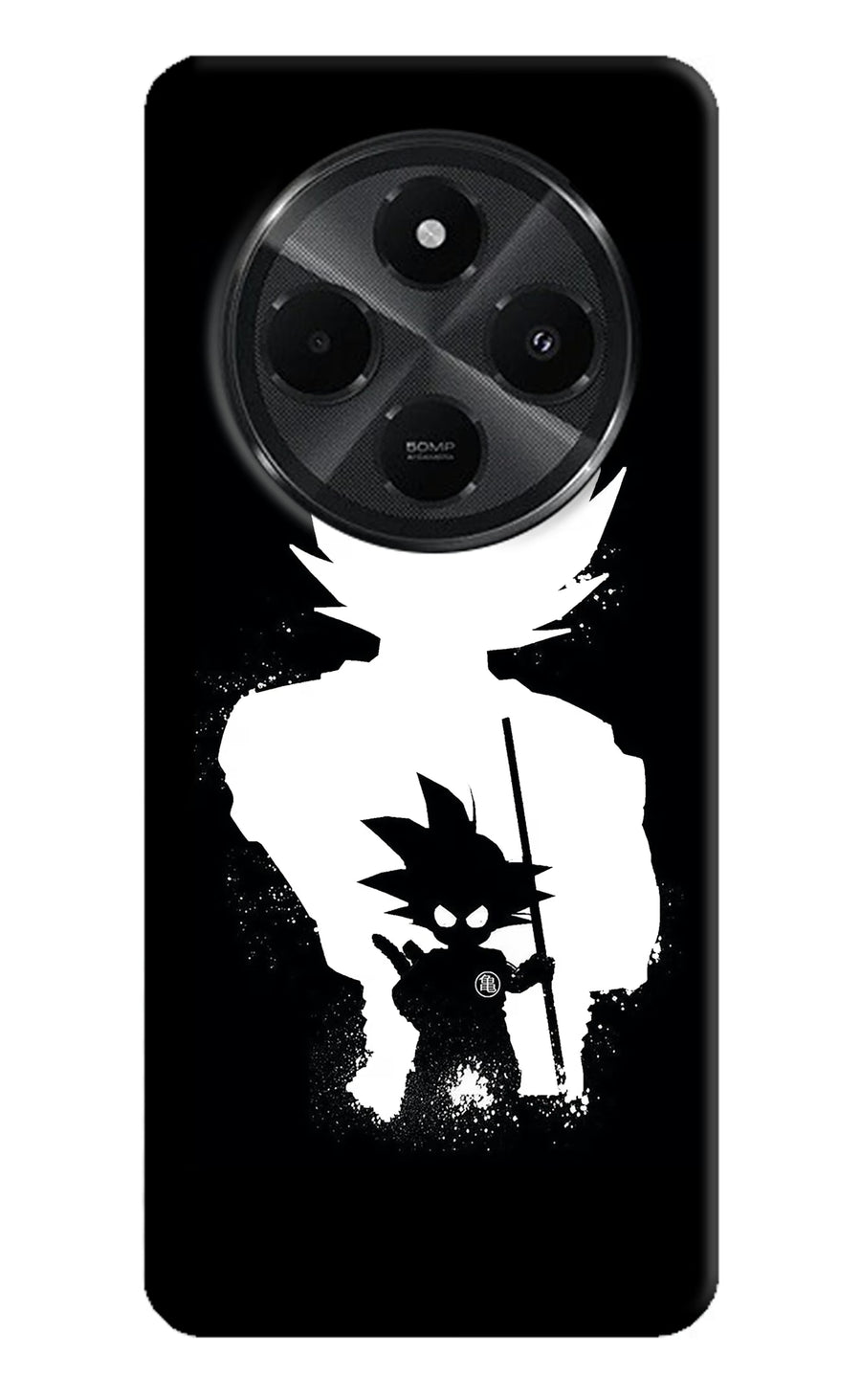 Goku Shadow Redmi A4 5G Back Cover, Hard case