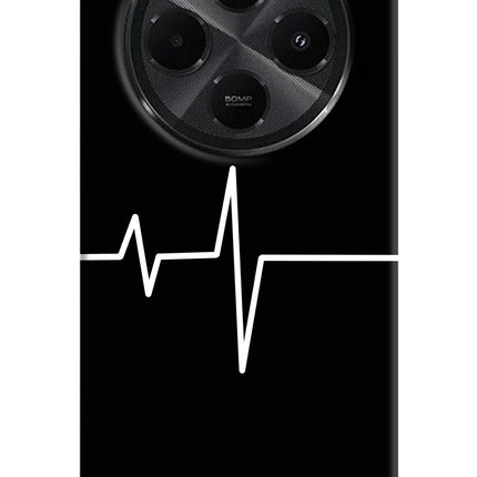 Heart Beats Redmi A4 5G Hard Case Back Cover by Casekaro