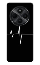 Heart Beats Redmi A4 5G Hard Case Back Cover by Casekaro