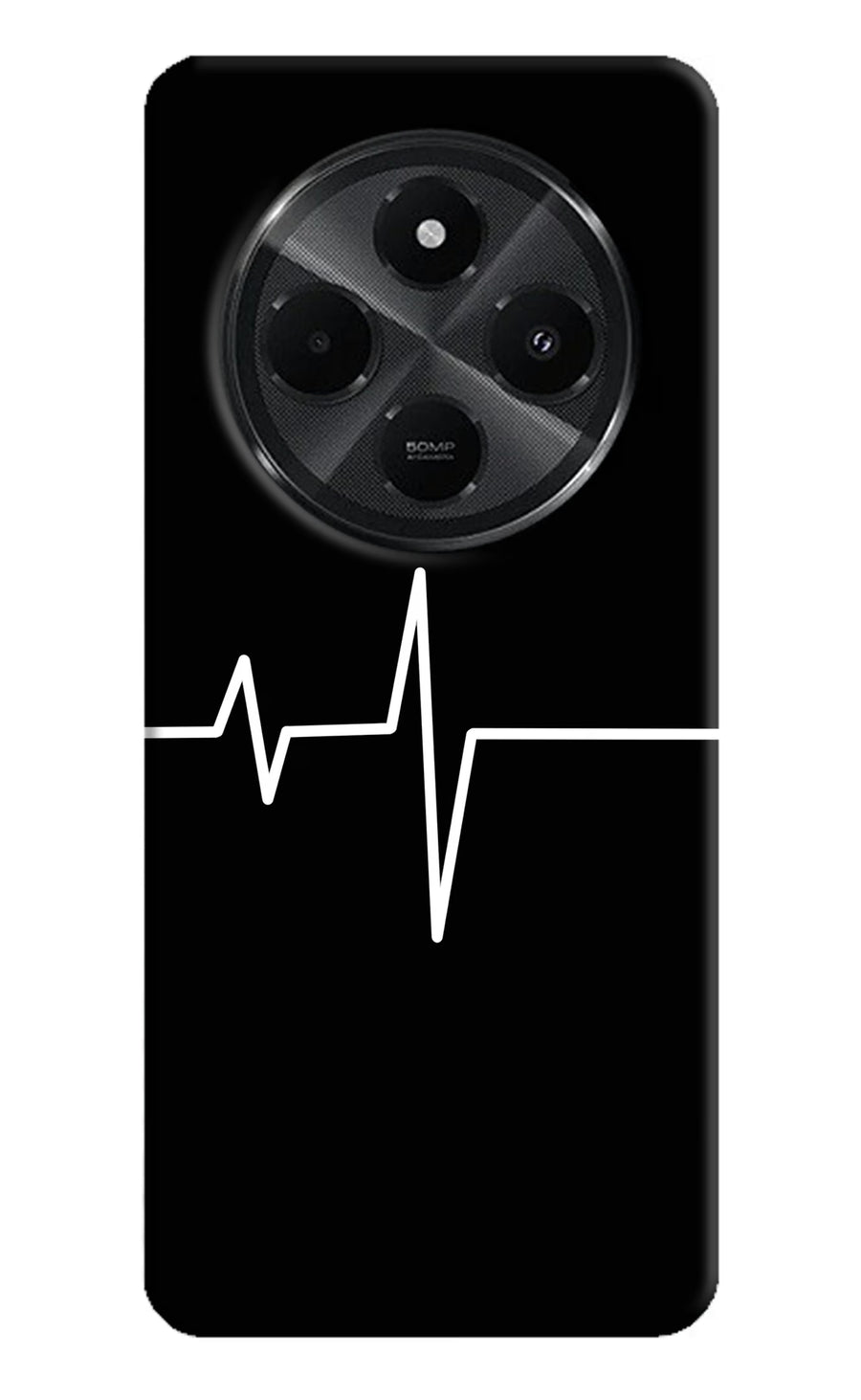 Heart Beats Redmi A4 5G Back Cover, Hard case