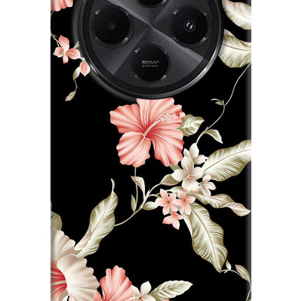 Flowers Redmi A4 5G Hard Case Back Cover by Casekaro