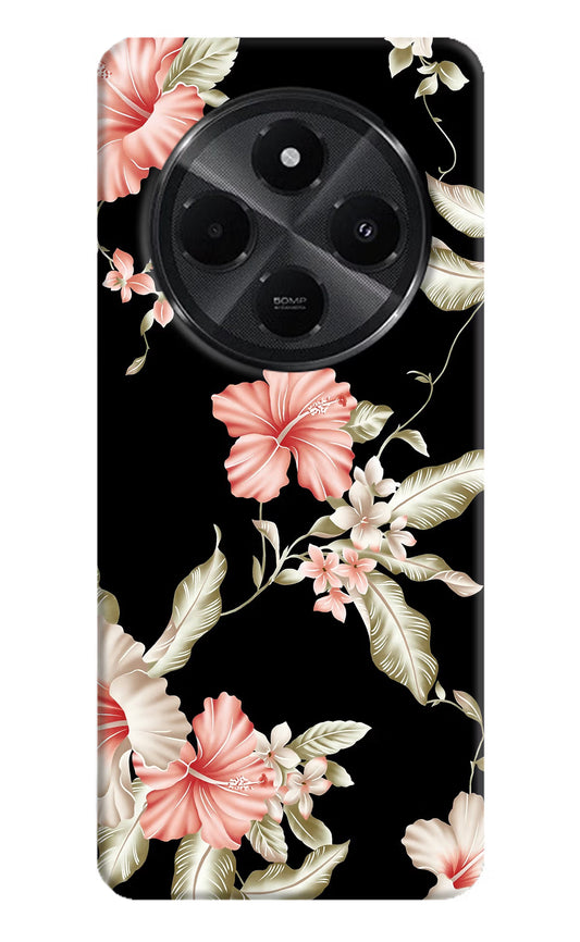 Flowers Redmi A4 5G Hard Case Back Cover by Casekaro