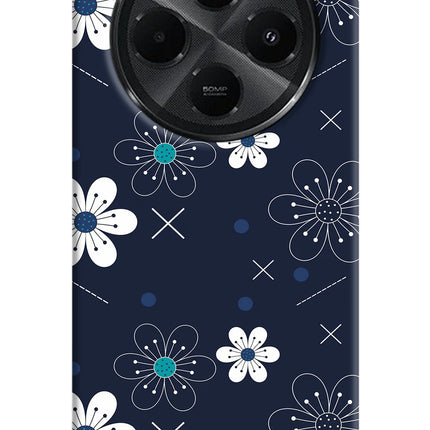 Flowers Redmi A4 5G Hard Case Back Cover by Casekaro