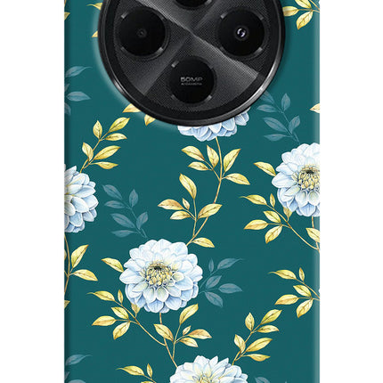 Flowers Redmi A4 5G Hard Case Back Cover by Casekaro