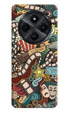 Cinema Abstract Redmi A4 5G Hard Case Back Cover by Casekaro