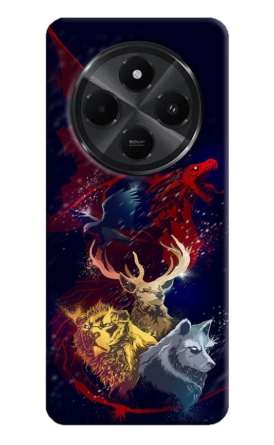 Game Of Thrones Redmi A4 5G Hard Case Back Cover by Casekaro