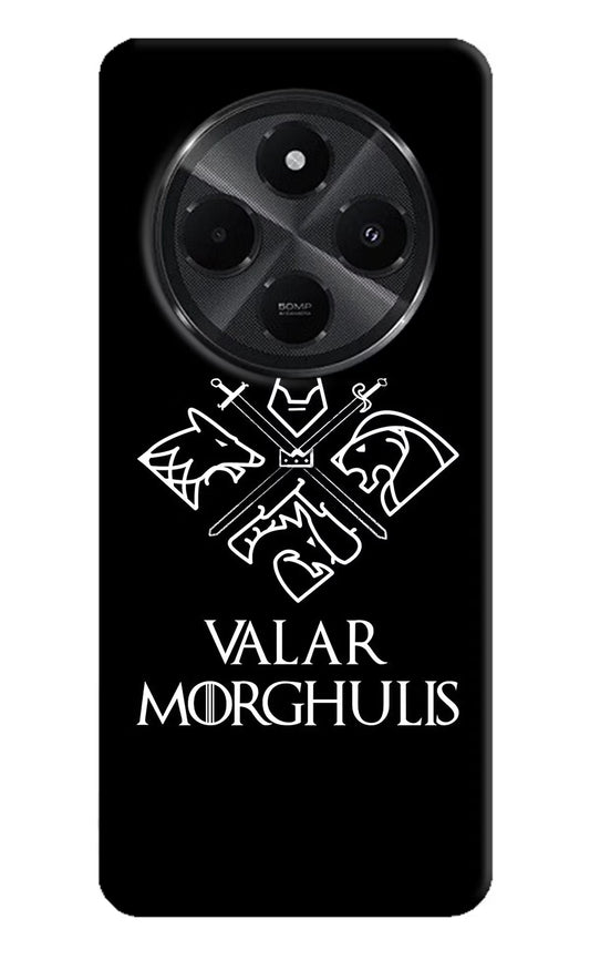Valar Morghulis | Game Of Thrones Redmi A4 5G Hard Case Back Cover by Casekaro
