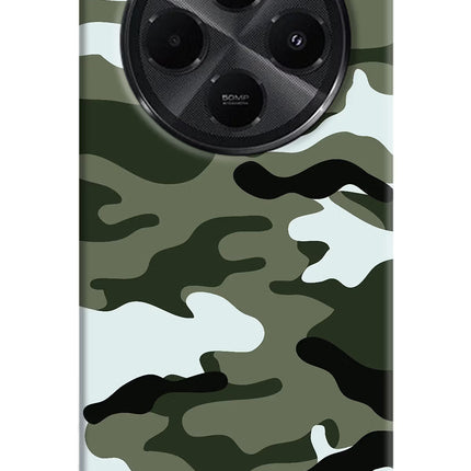 Camouflage Redmi A4 5G Hard Case Back Cover by Casekaro