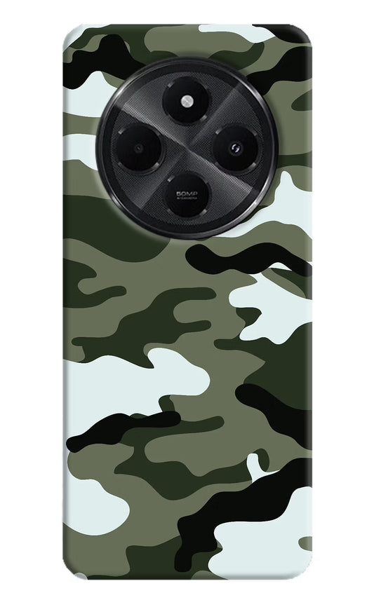 Camouflage Redmi A4 5G Hard Case Back Cover by Casekaro