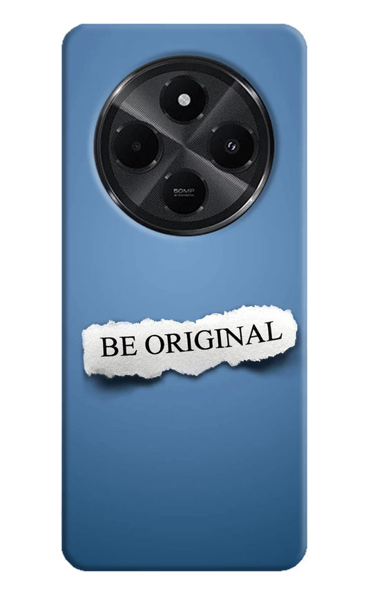 Be Original Redmi A4 5G Hard Case Back Cover by Casekaro