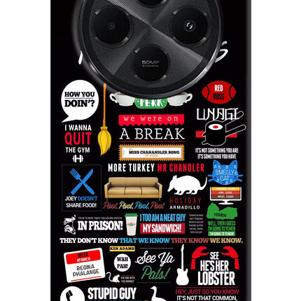 FRIENDS Redmi A4 5G Hard Case Back Cover by Casekaro