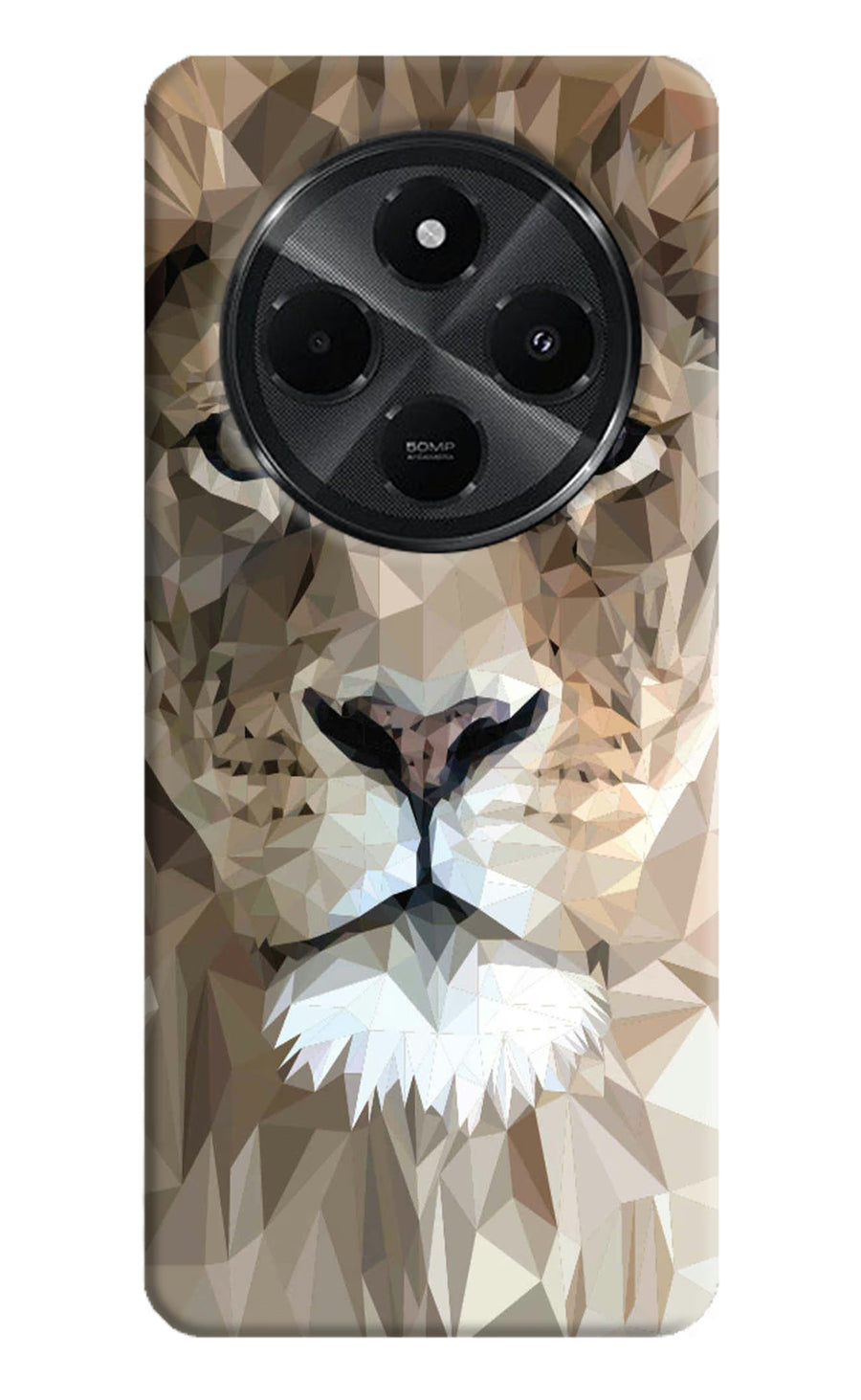 Lion Art Redmi A4 5G Back Cover, Hard case