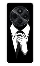 Black Tie Redmi A4 5G Hard Case Back Cover by Casekaro