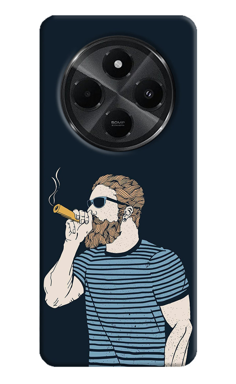Smoking Redmi A4 5G Back Cover, Hard case
