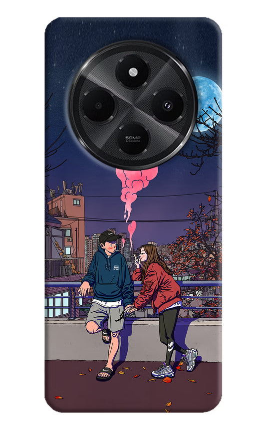 Chilling Couple Redmi A4 5G Hard Case Back Cover by Casekaro