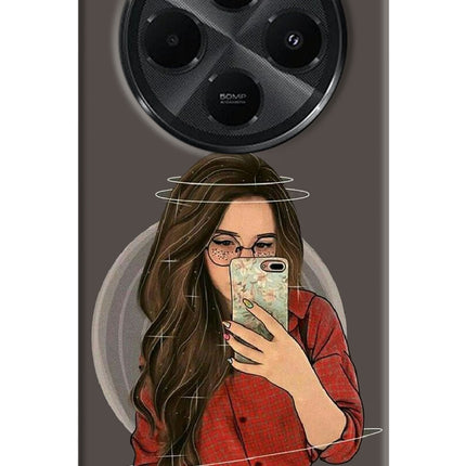 Selfie Queen Redmi A4 5G Hard Case Back Cover by Casekaro