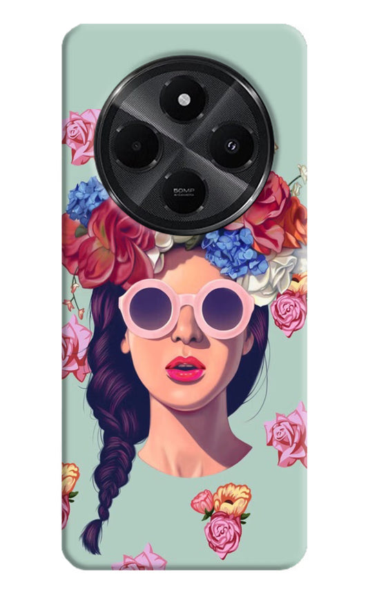 Pretty Girl Redmi A4 5G Hard Case Back Cover by Casekaro