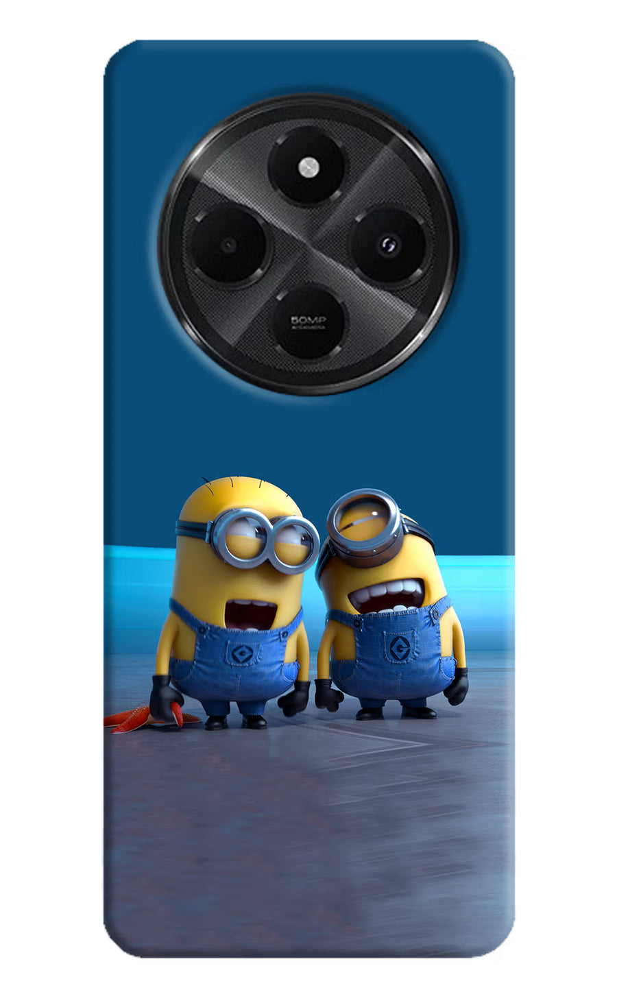 Minion Laughing Redmi A4 5G Back Cover, Hard case