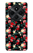 Rose Pattern Redmi A4 5G Hard Case Back Cover by Casekaro