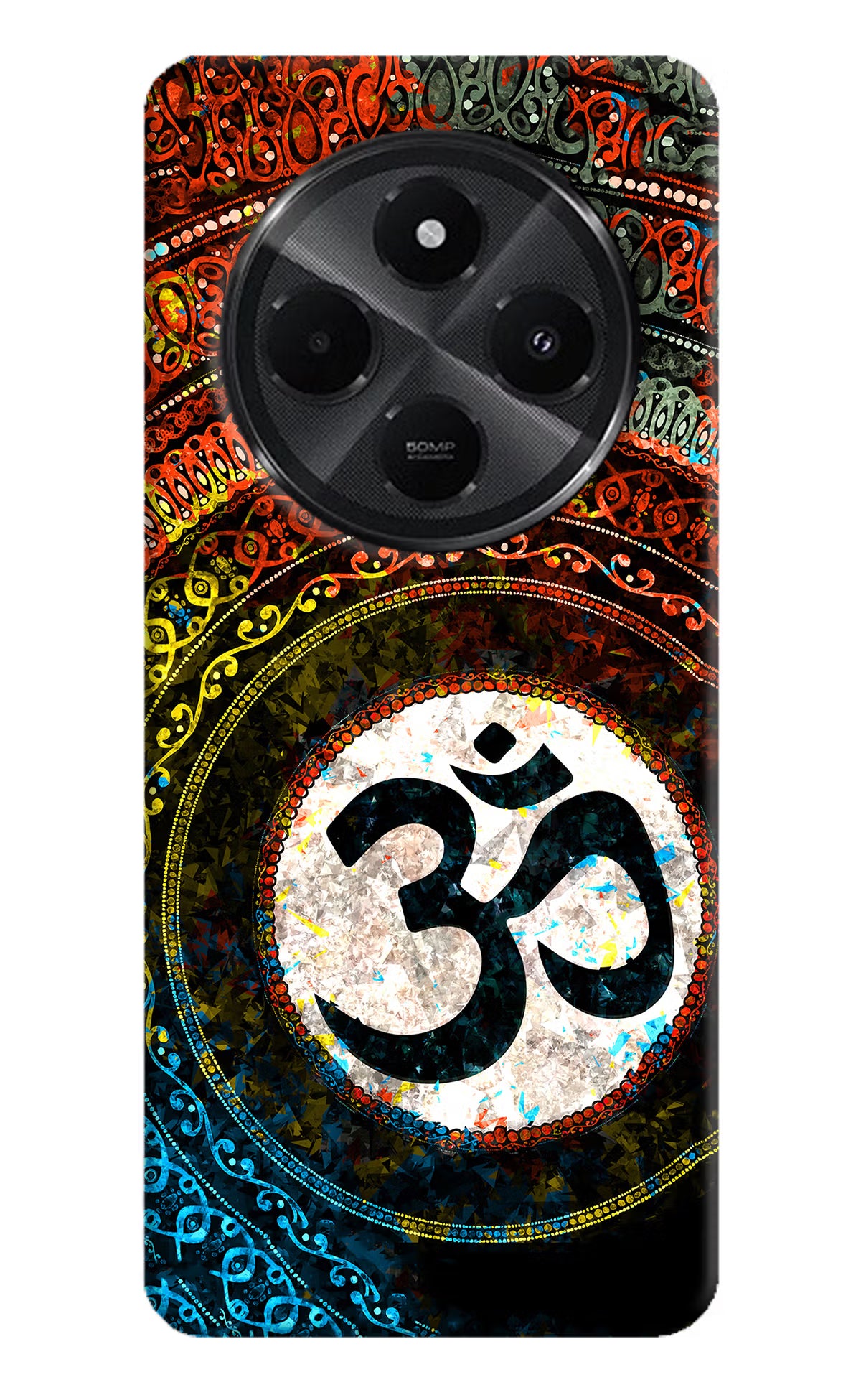 Om Cultural Redmi A4 5G Hard Case Back Cover by Casekaro