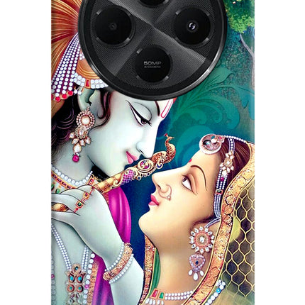 Lord Radha Krishna Redmi A4 5G Hard Case Back Cover by Casekaro