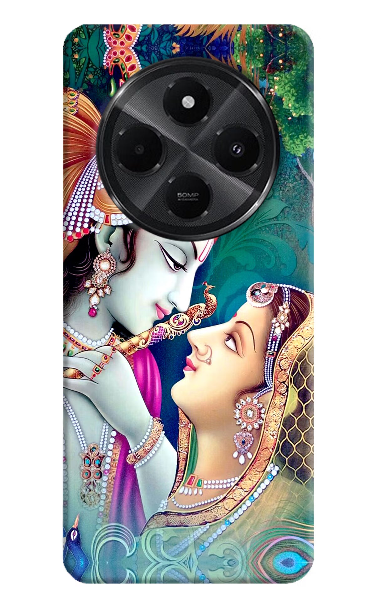 Lord Radha Krishna Redmi A4 5G Hard Case Back Cover by Casekaro