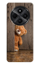 Teddy Wooden Redmi A4 5G Hard Case Back Cover by Casekaro