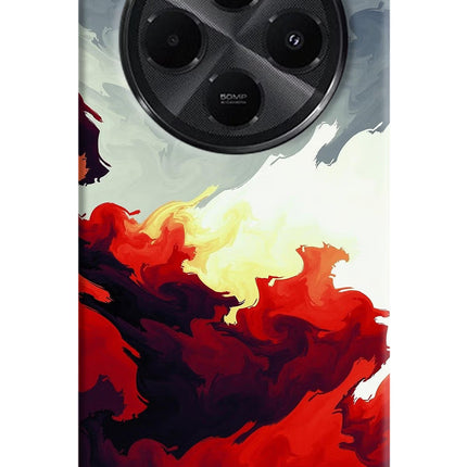 Fire Cloud Redmi A4 5G Hard Case Back Cover by Casekaro