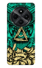Green Owl Redmi A4 5G Hard Case Back Cover by Casekaro