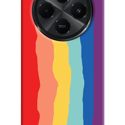 Rainbow Redmi A4 5G Hard Case Back Cover by Casekaro