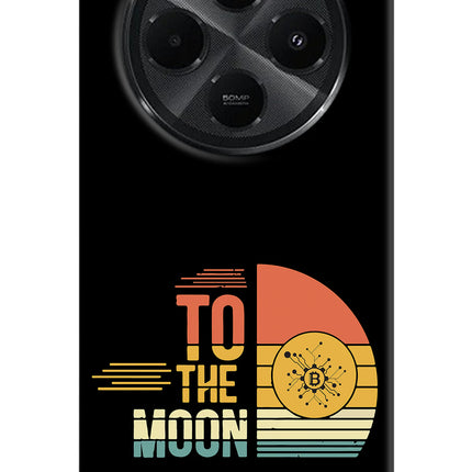 To the Moon Redmi A4 5G Hard Case Back Cover by Casekaro