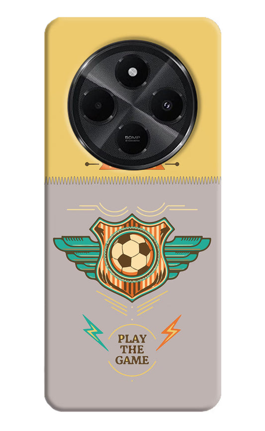 Football Redmi A4 5G Hard Case Back Cover by Casekaro