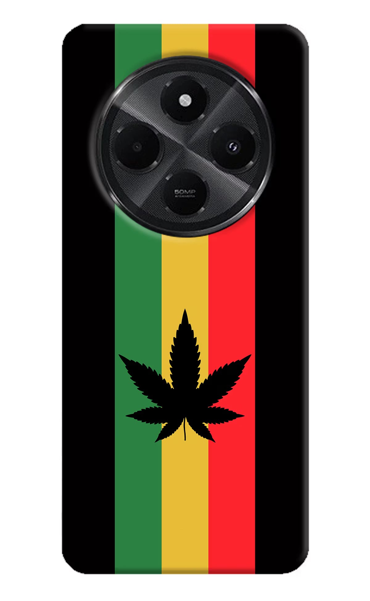 Weed Flag Redmi A4 5G Hard Case Back Cover by Casekaro