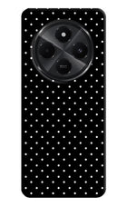 White Dots Redmi A4 5G Hard Case Back Cover by Casekaro