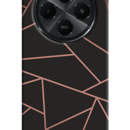Geometric Pattern Redmi A4 5G Hard Case Back Cover by Casekaro