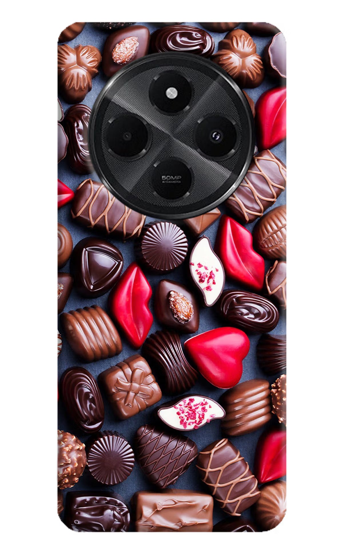 Chocolates Redmi A4 5G Hard Case Back Cover by Casekaro