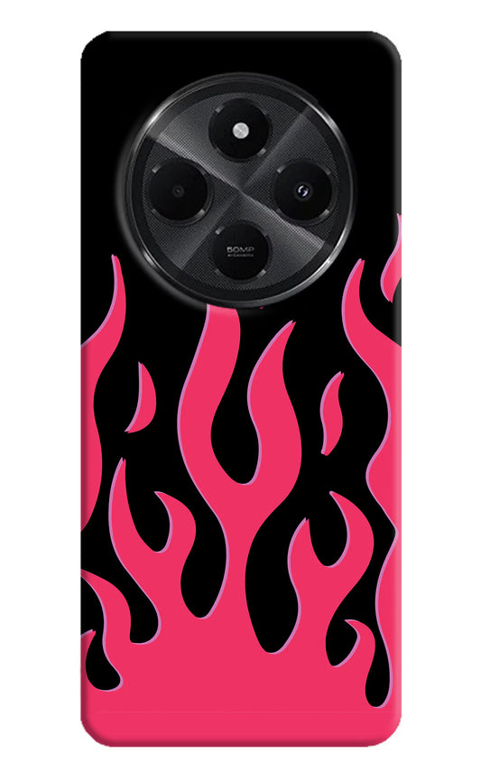 Fire Flames Redmi A4 5G Hard Case Back Cover by Casekaro