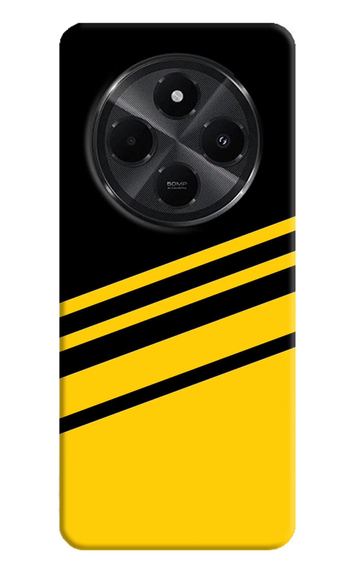 Yellow Shades Redmi A4 5G Hard Case Back Cover by Casekaro