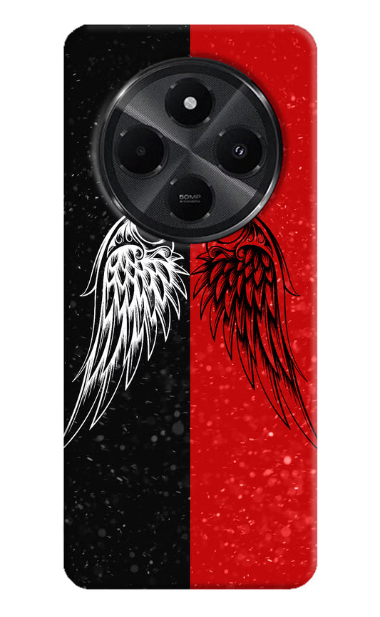 Wings Redmi A4 5G Hard Case Back Cover by Casekaro