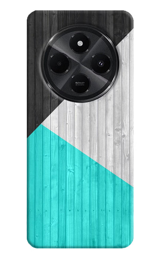 Wooden Abstract Redmi A4 5G Hard Case Back Cover by Casekaro