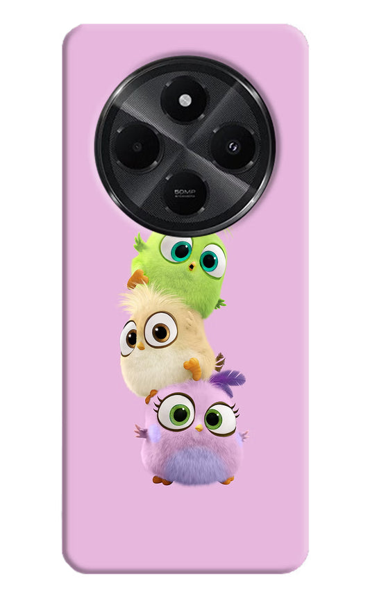 Cute Little Birds Redmi A4 5G Hard Case Back Cover by Casekaro