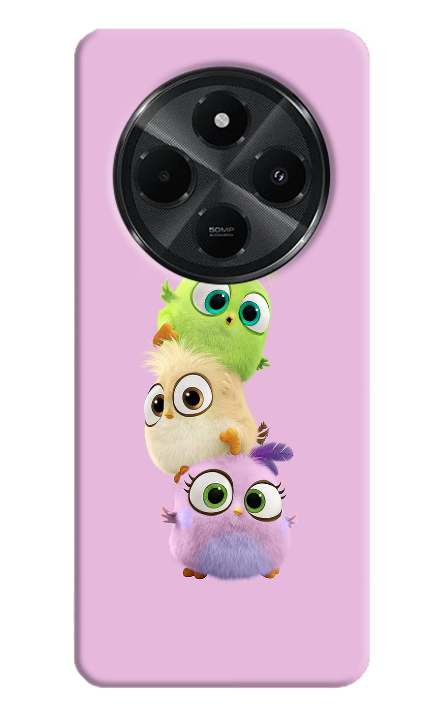 Cute Little Birds Redmi A4 5G Back Cover, Hard case