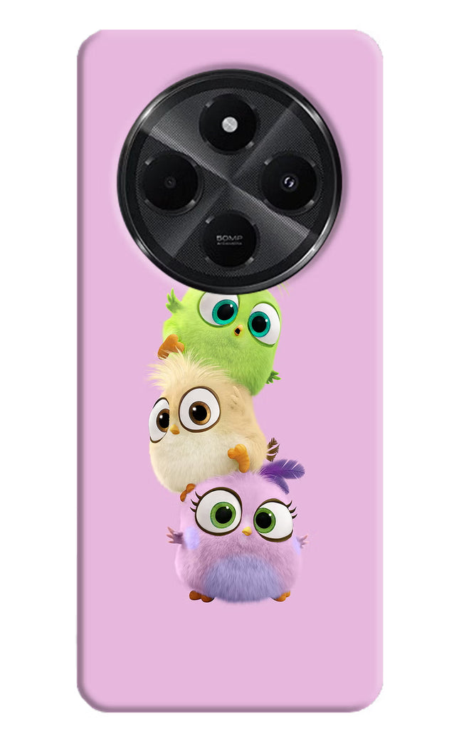 Cute Little Birds Redmi A4 5G Hard Case Back Cover by Casekaro