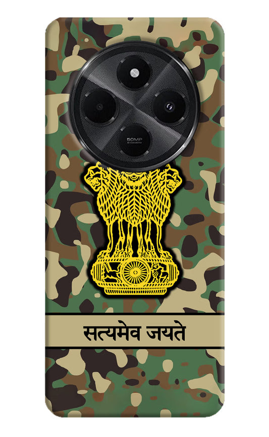 Satyamev Jayate Army Redmi A4 5G Hard Case Back Cover by Casekaro
