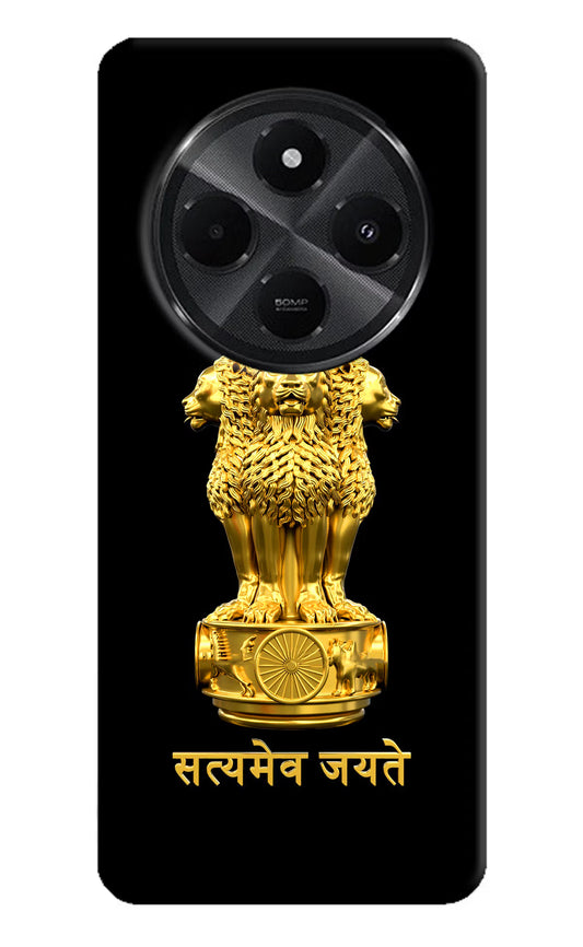 Satyamev Jayate Golden Redmi A4 5G Hard Case Back Cover by Casekaro