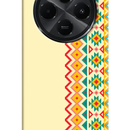 Ethnic Seamless Redmi A4 5G Hard Case Back Cover by Casekaro