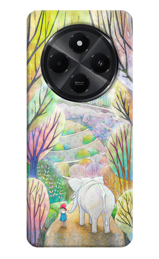 Nature Painting Redmi A4 5G Hard Case Back Cover by Casekaro