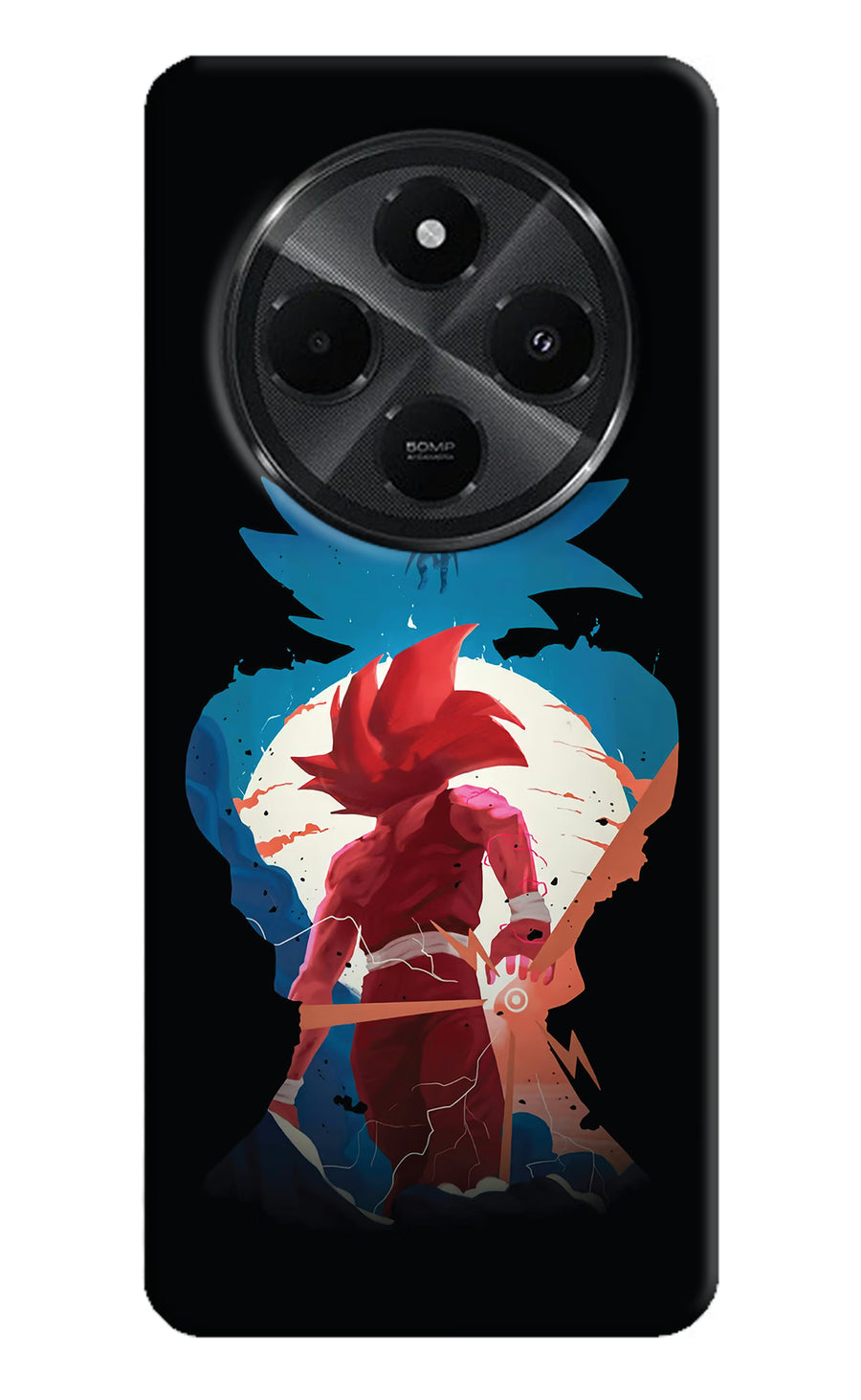 Goku Redmi A4 5G Back Cover, Hard case
