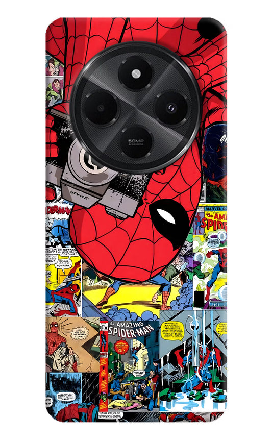 Spider Man Redmi A4 5G Hard Case Back Cover by Casekaro