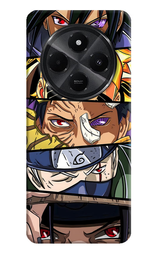 Naruto Character Redmi A4 5G Hard Case Back Cover by Casekaro